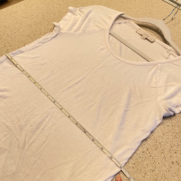 LOFT white t-shirt M petite - Picture 2 of 5